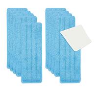 E-Cloth Microfiber Damp Mop Head, Blue, 1 pack of 10 mop heads, Packaging may vary