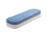 E-Cloth Microfiber, Polyester, Damp Mop & Duster Head-4 Pack, One Size