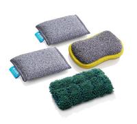 E-Cloth Sink Top Cleaning Set - 4 Piece Non-Scratch Kitchen Cleaning Kit Scrub Pads, Washing Up Pad & Dynamo