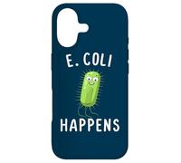 E Coli Happens Funny Bacteriology Case for iPhone 17