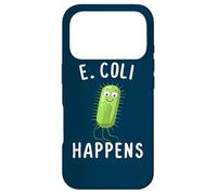 E Coli Happens Funny Bacteriology Case for iPhone 17 Pro