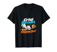 E-Commerce Shipping Barcode Logistics T-Shirt