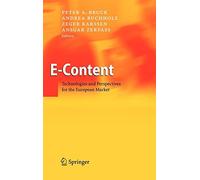 Bruck - E-Content Technologies and Perspectives for the European Mar - N555z