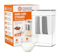 E-COSMOS Multipurpose Greek Yogurt & Curd Maker Hung Curd - 1100ml | Durable, BPA-Free | Easy Homemade Yogurt & Cheese (Yogurt Maker)