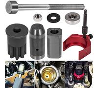 E-cowlboy 9U-6891 Injector Sleeve Remover Installer Set+9U-7227 Injector Height Tool+J-38587-a Engine Barring Socket for CAT Caterpillar 3406E C-15 C-16 Engines (8 PCS)