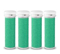 E-Cron® Replacement Rollers Compatible with Micro Pedi Callus Remover Foot File, Extra Hard Coarse 4 pcs.