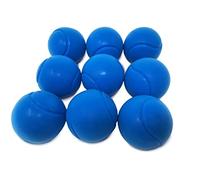 E-Deals 70mm Soft Foam Tennis Balls - Pack of 9 Blue