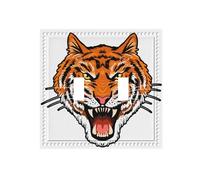 è€è™Ž头é»„è‰² Dual-Texture Decorative Switch Plate â€“ Premium Pc Wall Panel with Full-Face Printed Design, Two-Gang Toggle Switch Cover with 4 Artistic Colored Screws