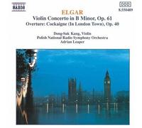 E. Elgar - Violin Concerto / Cockaigne Overture [New CD]
