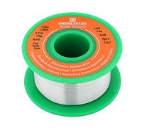 E ENERSYSTEC Lead Free Solder Wire Rosin Core 1.0mm 100g, Electronic Solder Wire Alloy Sn99 Ag0.3 Cu0.7, Electrical Solder Wire, No Lead Soldering Wire No Lead Unlead Fast Melting Low Temp Well Flow