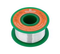 E ENERSYSTEC Ultra Fine Solder Wire 0.4mm Lead Free Electronics Solder Wire Rosin Core Sn99 Ag0.3 Cu0.7 Activated Electrical Solder 100g 3.53oz Fine Diameter 0.015 Thin Gauge Alloy Soldering Wire