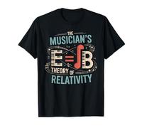 E Equals F Flat Shirt Funny Musician's Theory of Relativity T-Shirt