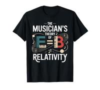 E Equals F Flat Shirt Funny Musician's Theory of Relativity T-Shirt