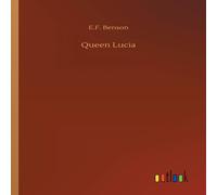 E.F. Benson Queen Lucia Book - Paperback in White E.F. Benson White