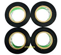 E FAST CE4 4pcs Electrical Tape, Insulation Tape, PVC Electrical Adhesive, Size 17mm x 15m, Black Colour