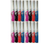 E FAST CE4 Pack of 12 Refillable Safety Gas Candle BBQ Fire Lighter, Multicolour