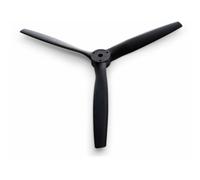E-flite 10 x 7 3-Blade Propeller CW Red Adapter EFLP10073B Propellers Fuel Powered Plane