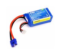 EFL 1350mAh 3S 11.1V 30C LiPo, 13AWG EC3 O-EFLB13503S30