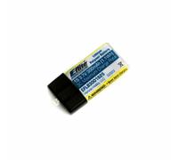 E-flite 300mAh 1S 3.7V 25C LiPo Battery RET - EFLB3001S25