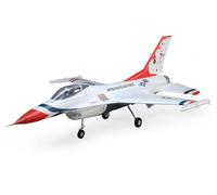 E Flite F-16 Thunderbirds 70mm EDF Jet BNF Basic with AS3X and SAFE
