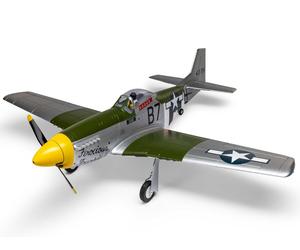 E-flite P-51D Mustang 1.0m BNF Basic AS3X+&SAFE Select 3S/4S RC Plane EFL02650