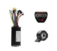E-For Bike Controller Kit 36V 48V Sine Wave Motor Controller 750W LED-For Display Tri-Mode for Electric For Bicycle Scooter with Throttle Black(22A)