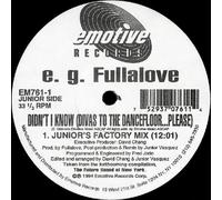 E.G Fullalove - Didn't I Know (Divas To the Dancefloor) - Emotive