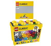 E.G.L Lego Classic 0698 10701 Set of 2 Large Building Blocks Box + Base Plate