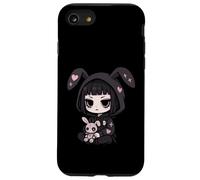 E-Girl Cute Goth Bunny Anime Gothic Kawaii Spooky Aesthetic Case for iPhone SE (2020) / 7 / 8