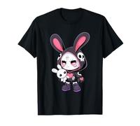 E-Girl Cute Goth Bunny Anime Gothic Kawaii Spooky Aesthetic T-Shirt