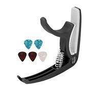 E -Gitarten - Quick Publication for Banjo de Mandolina, of ABS Material with 5 Selections Guitars for a Clear Tone and Balanced Pressure (Black)