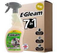 E-Gleam Low Odour Oven Cleaner Spray 750ml | High Performance Multi Purpose BBQ Cleaner Hob, Gas, Electric & Induction Hob, Extractor Fans, Microwave Oven, Stainless Steel - No Ammonia, UK Made