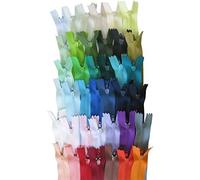 E-Goal 39 Color 18cm Tailor Sewing Nylon Coil Closed End Zippers