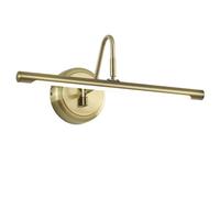 E&Green LED Picture Lights Fixtures,Art Decor Metal Artwork Mini Accent Spotlights 16.54 Inch,9W(45W Eqv.),Natural White 4000K,Hardwire Swing Arm, Antique Bronze Finish