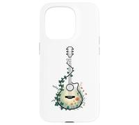 E-Guitar Floral Fusion Harmony Strings Case for iPhone 15 Pro