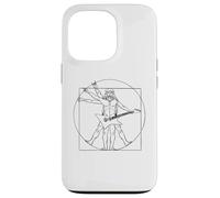 E Guitar Guitarist Leonardo da Vinci Fan Heavy Metal Case for iPhone 13 Pro