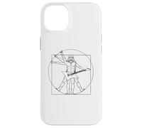 E Guitar Guitarist Leonardo da Vinci Fan Heavy Metal Case for iPhone 14 Plus