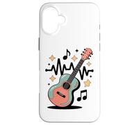 E-Guitar Harmony E-Guitar Musical Stars Case for iPhone 16 Plus