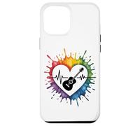 E-Guitar Heartbeat Colorful Love Expression Case for iPhone 12 Pro Max