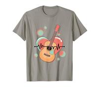 E-Guitar Heartbeat Strum Your Passion T-Shirt
