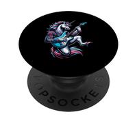 E-Guitar Unicorn Magic Rock Vibes PopSockets Adhesive PopGrip