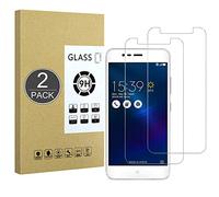 E-Hamii [2-Pack Tempered Glass Compatible with ASUS ZenFone 3 MAX ZC520TL,9H Screen Protector Film[Scratch Resistant,High Definition,Bubble Free] 2.5D Double Defense For ASUS ZenFone 3 MAX ZC520TL