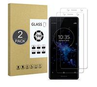 E-Hamii [2-Pack Tempered Glass Screen Protector Compatible with Sony XZ2 Compact,9H [Anti-Scratch, High Definition, Bubble Free] 2.5D Double Defense for Sony XZ2 Compact