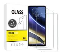 E-Hamii Screen Protector Compatible with Moto G51/G200/G60/G60S, [Scratch Resistant, High Definition, Bubble Free] [3 Pack] Tempered Glass Screen Protector for Moto G51/G200/G60/G60S