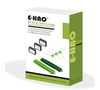 E-HAO Replacement Vacuum Parts for iRobot Roomba i & j & e Series All Models, 1 Sets Rubber Brushes, 3 HEPA Filters, 3 Side Brushes for i1+/i2+/i3+/i4+/i5+/i6+/i7+/i8+/j6+/j8+/e5/e6 Cleaner Model.