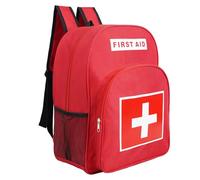 E-Horde First Aid Backpack, Waterproof Trauma Bag, Tear-Proof Medical Emergency Kit Storage for Home, Camping, Travel, Outdoors (Bag Only)