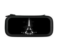 E-iffel Tower in Night Printed Carrying Case for Switch Hard Protective Cover for Game Card and Accessories