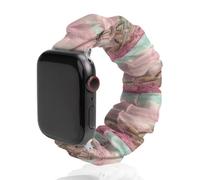 E-iffel Tower in Paris Spring Fashion Scrunchie Watch Strap Compatible with IWatch Series 1 2 3 4 5 6 Elastic Replacement Band