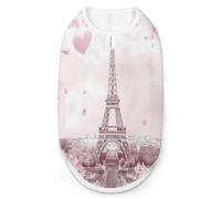 E-iffel Tower Romantic Paris Cute Cute Pet Supplies Soft Dog Sweaters Printing for Dogs Puppy Cats L
