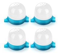 e-jades Fishing Bite Alarms with Loud Sound and Flashing Light, 2/4 Pack Smart Gravity Sensor Electronic Fish Bite Indicator, Clip-On Rod Tip Alarm for Catfish Carp Hands-Free Night Fishing,Men's gift